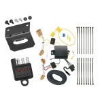 Trailer Wiring and Bracket w/ Light Tester For 18-24 VW Volkswagen Atlas Plug & Play 4-Flat Harness