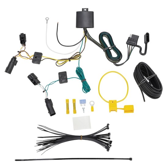 Trailer Hitch Wiring Harness Kit For 18-24 GMC Terrain Without Relay Provisions Plug & Play