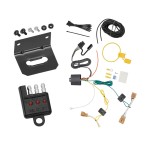 Trailer Wiring and Bracket w/ Light Tester For 18-23 VW Volkswagen Tiguan Plug & Play 4-Flat Harness