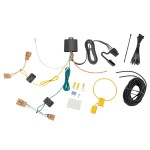 Trailer Wiring and Bracket w/ Light Tester For 18-23 VW Volkswagen Tiguan Plug & Play 4-Flat Harness