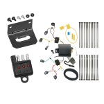 Trailer Wiring and Bracket w/ Light Tester For 14-20 Honda Fit Plug & Play 4-Flat Harness