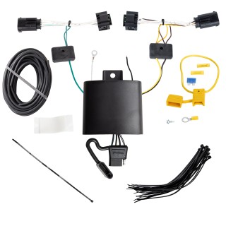 Trailer Wiring Harness Kit For 18-24 Alfa Romeo Stelvio Direct Plug & Play