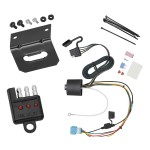 Trailer Wiring and Bracket and Light Tester For 18-23 Honda Odyssey With Fuse Provisions 4-Flat Harness Plug Play