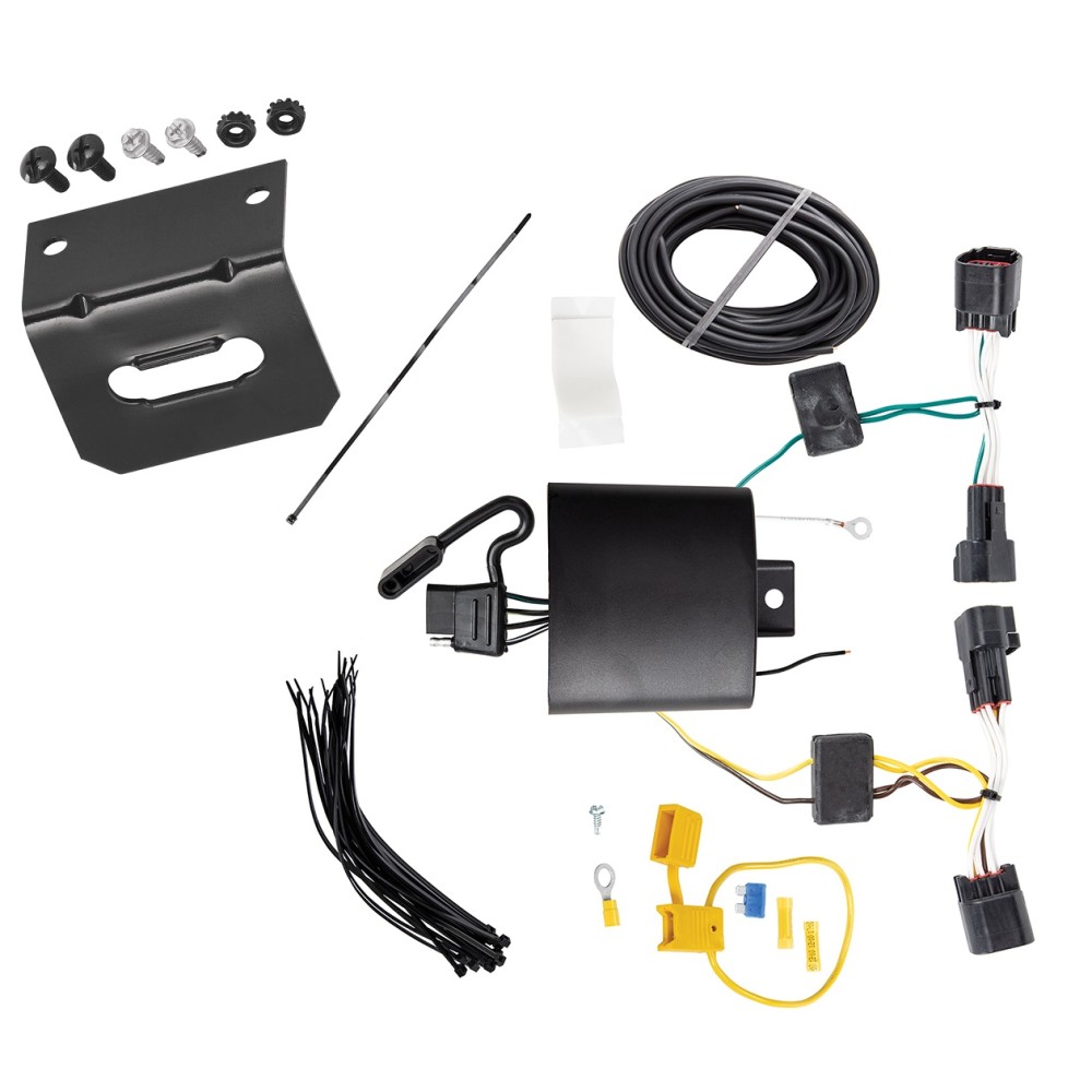 Trailer Wiring and Bracket For 17-19 Jaguar F-Pace 18-19 Land Rover