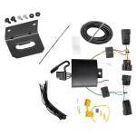 Trailer Wiring and Bracket For 20-24 Jeep Gladiator 18-24 Wrangler JL (New Body Style)