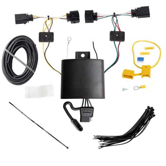 Trailer Tow Wiring Harness Kit For 19-23 Volkswagen Jetta Plug & Play