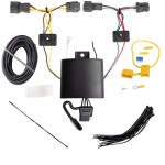 Trailer Hitch 7 Way RV Wiring Kit For 19-21 Hyundai Tucson Plug Prong Pin Brake Control Ready