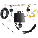 Trailer Hitch 7 Way RV Wiring Kit For 22-24 Mitsubishi Outlander Plug Prong Pin Brake Control Ready