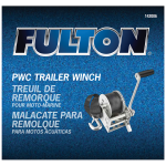 Fulton Trailer Winch 900 lbs Capacity 12 ft Strap