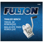 Fulton Trailer Winch 1500 lbs Capacity No Strap