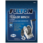 Fulton Trailer Winch 1500 lbs Capacity 20 ft Strap