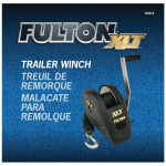 Fulton XLT Marine Trailer Winch 1800 lbs Capacity 20 ft Strap