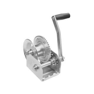 Fulton Brake Winch 1000 lbs Capacity No Strap Automatic Clear Zinc Finish