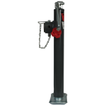 Bulldog 5K Pipe Mount Swivel Trailer Jack, Topwind, Corrosion Resistant Construction