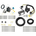 Trailer Hitch 7 Way RV Wiring Kit For 18-23 Honda Odyssey Plug Prong Pin Brake Control Ready