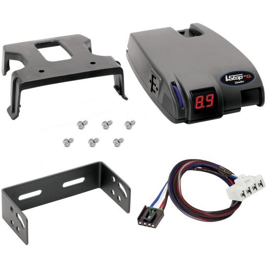 Trailer Brake Control for 95-09 Dodge RAM 1500 2500 3500 w/ Plug Play Wiring Adapter Proportional Draw-Tite Eletric Trailer Brakes Module Box Controller