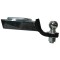 Reese 6,000 lbs Interlock Ball Mount Kit w/ 2" Ball Pin/Clip Fits 2" Trailer Tow Hitch Receiver 2" Drop 3/4" Rise 9" Long