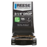 Reese 5,000 lbs Ball Mount Fits 2" Receiver 3-1/4" Drop 2" Rise 8-3/4" Long 1" Ball Hole w/InterLock