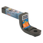 Reese 3,500 lbs Draw-Bar Fits Class II 1-1/4" Receiver Tow Hitch 2-1/2" Drop 2" Rise 7" Long 3/4" Ball Hole w/ Interlock