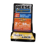 Reese 3,500 lbs Draw-Bar Fits Class II 1-1/4" Receiver Tow Hitch 2-1/2" Drop 2" Rise 7" Long 3/4" Ball Hole w/ Interlock