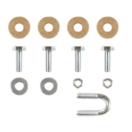 Trailer Tow Hitch Hardware Fastener Kit For 94-97 Honda Accord Excluding Wagon 1-1/4" Towing Receiver Class 1