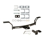 Trailer Tow Hitch For 97-01 Acura EL 92-00 Honda Civic 1-1/4" Receiver w/ Draw-Bar Kit 