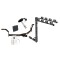 Trailer Tow Hitch w/ 4 Bike Rack For 01-05 Honda Civic tilt away adult or child arms fold down carrier w/ Lock and Cover