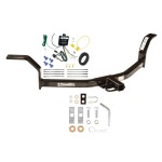 Trailer Tow Hitch For 01-05 Honda Civic Receiver w/ Wiring Harness Kit