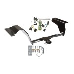 Trailer Tow Hitch For 05-10 Chevy Cobalt Trailer Hitch Tow Receiver w/ Wiring Harness Kit