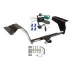 Trailer Tow Hitch For 04-07 Saturn Ion Trailer Hitch Tow Receiver w/ Wiring Harness Kit