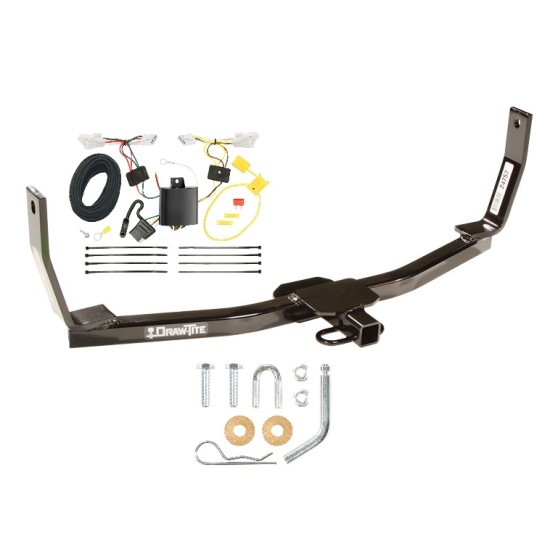 Trailer Tow Hitch For 2010 Hyundai Sonata Trailer Hitch Tow Receiver w/ Wiring Harness Kit