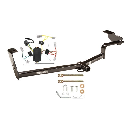 Trailer Hitch w/ Wiring For 06-15 Honda Civic 2 Dr. Coupe, Except Si Class I 1-1/4" Tow Receiver Reese Tekonsha