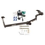 Trailer Tow Hitch For 06-11 Honda Civic Trailer Hitch Tow Receiver w/ Wiring Harness Kit