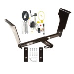 Trailer Tow Hitch For 03-07 Cadillac CTS and CTS V Trailer Hitch Tow Receiver w/ Wiring Harness Kit