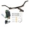 Trailer Tow Hitch For 97-01 Honda CR-V Trailer Hitch Tow Receiver w/ Wiring Harness Kit