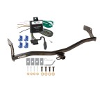 Trailer Tow Hitch For 06-11 KIA Rio5 Hatchback 07-11 Hyundai Accent Hatchback Tow Receiver w/ Wiring Harness Kit