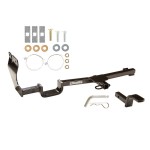 Trailer Tow Hitch For 07-11 Nissan Versa Sedan 07-12 Hatchback Tow Receiver w/ Draw Bar Kit