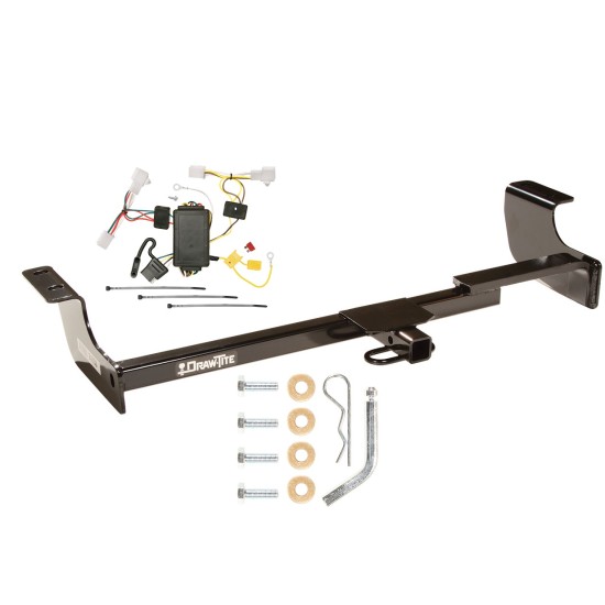 Trailer Tow Hitch For 04-09 Toyota Prius Trailer Hitch Tow Receiver w/ Wiring Harness Kit