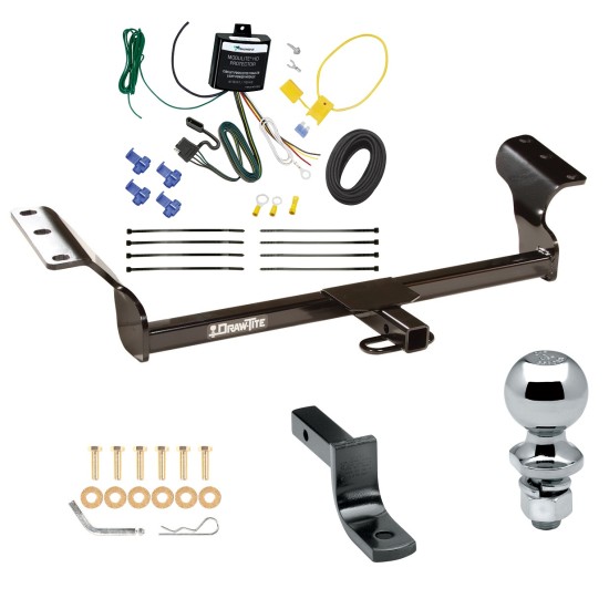 Trailer Tow Hitch For 2014 Toyota Matrix Canada Only Complete Package w/ Wiring Draw Bar and 2" Ball