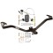 Trailer Tow Hitch For 07-11 Suzuki SX4 Hatchback Trailer Hitch Tow Receiver w/ Wiring Harness Kit