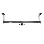 Trailer Tow Hitch For 10-14 Volkswagen Golf 06-09 GTI Rabbit Platform Style 2 Bike Rack w/ Hitch Lock and Cover