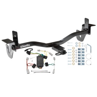 Trailer Tow Hitch For 10-13 Mazda 3 Sedan w/o LED Taillights Trailer Hitch Tow Receiver w/ Wiring Harness Kit