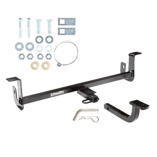 Trailer Tow Hitch For 10-13 Mazda 3 Hatchback 1-1/4" Receiver w/ Draw Bar Kit