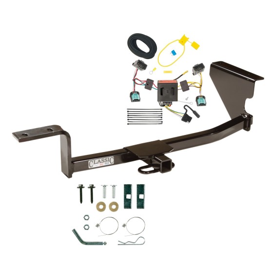 Trailer Tow Hitch For 07-10 Volkswagen Passat Wagon Trailer Hitch Tow Receiver w/ Wiring Harness Kit