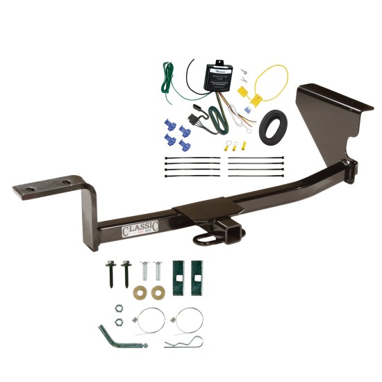 Trailer Tow Hitch For 09-12 Volkswagen CC Trailer Hitch Tow Receiver w/ Wiring Harness Kit