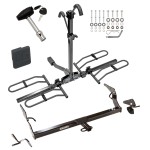 Trailer Tow Hitch For 05-12 Toyota Avalon Platform Style 2 Bike Rack w/ Hitch Lock and Cover