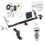 Trailer Tow Hitch For 11-12 Toyota Avalon Complete Package w/ Wiring Draw Bar and 1-7/8" Ball