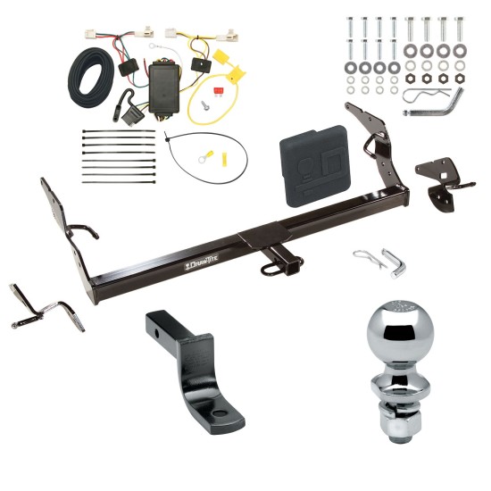 Trailer Tow Hitch For 11-12 Toyota Avalon Complete Package w/ Wiring Draw Bar and 2" Ball