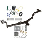 Trailer Tow Hitch For 12-17 Hyundai Accent Hatchback 4 Dr. Sedan w/ Wiring Harness Kit