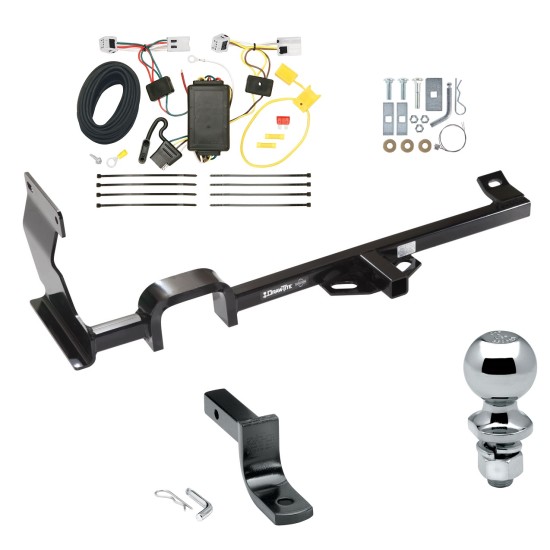 Trailer Tow Hitch For 11-17 Nissan JUKE FWD Except Nismo and RS Complete Package w/ Wiring Draw Bar and 2" Ball